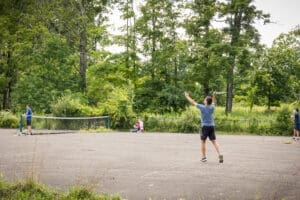 Tennis and Basketball Courts